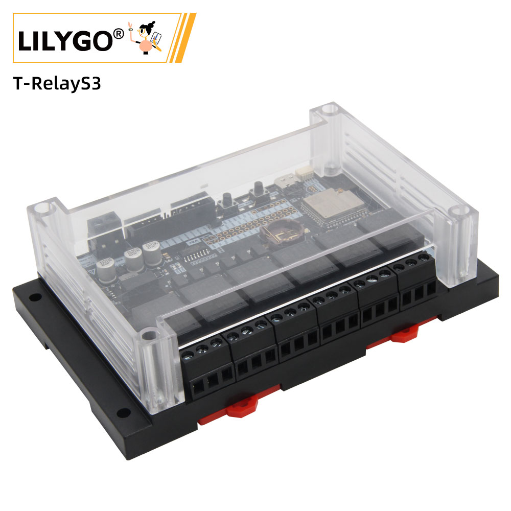 Lolin S3 - LILYGO® T-RelayS3 ESP32-S3 6-Way Relay Development