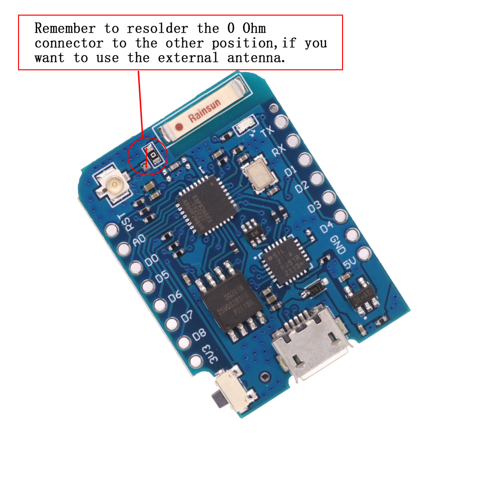 WeMos D1 Mini Pro V3.0 NodeMcu - Wemos D1 recension och pris