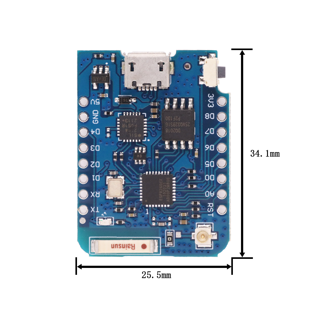 WeMos D1 Mini Pro V3.0 NodeMcu - Wemos D1 recension och pris