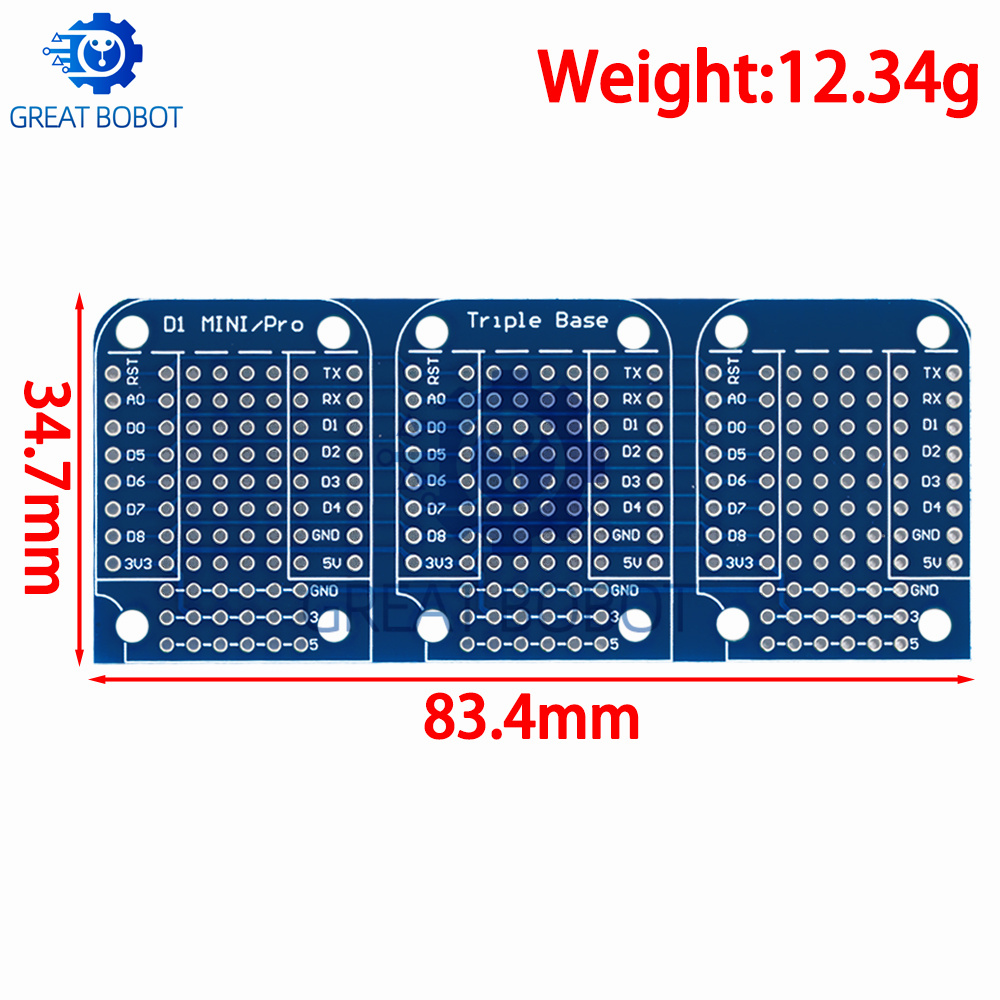 BS Triple Shield WeMos D1 Mini - Wemos D1 Mini recension och pris