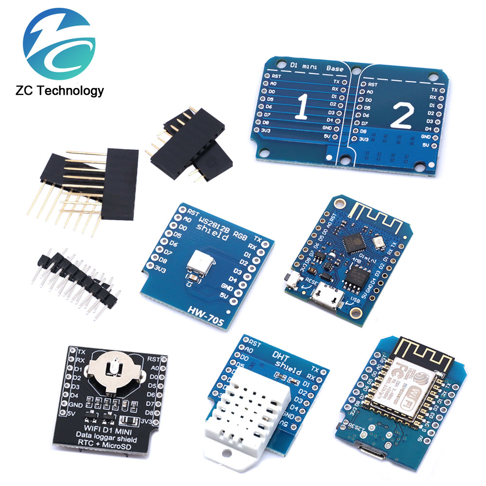 D1 Mini ESP8266 ESP-12F CH340G - Wemos D1 recension och pris