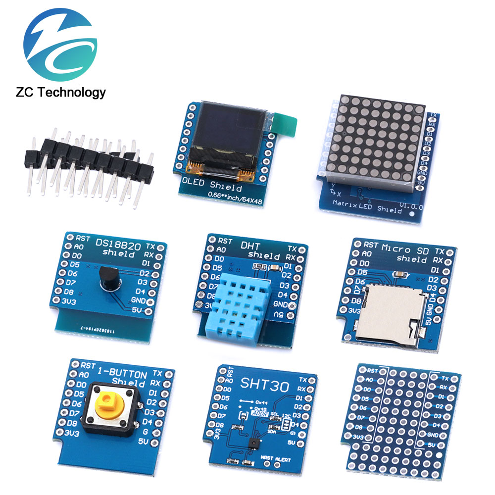 D1 Mini ESP8266 ESP-12F CH340G - Wemos D1 recension och pris