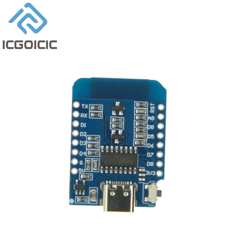 D1 Mini-Mini NodeMcu 4M Bytes  - Wemos D1 recension och pris