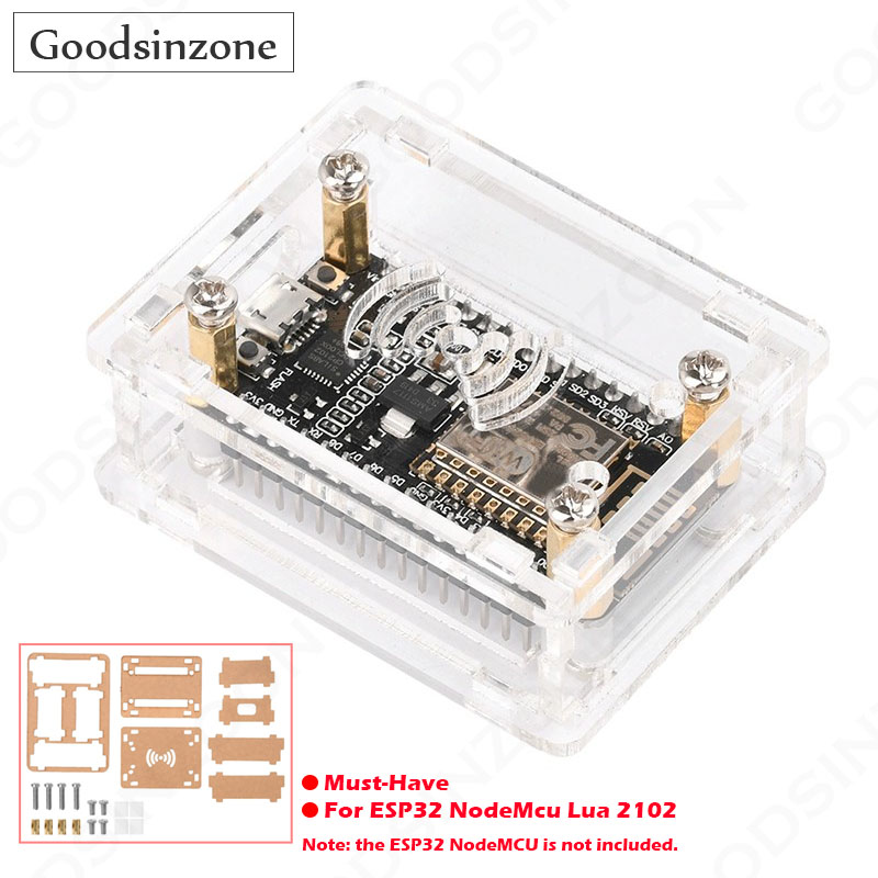 Acrylic Case kit for ESP32 Nod - Nodemcuv2 recension och pris